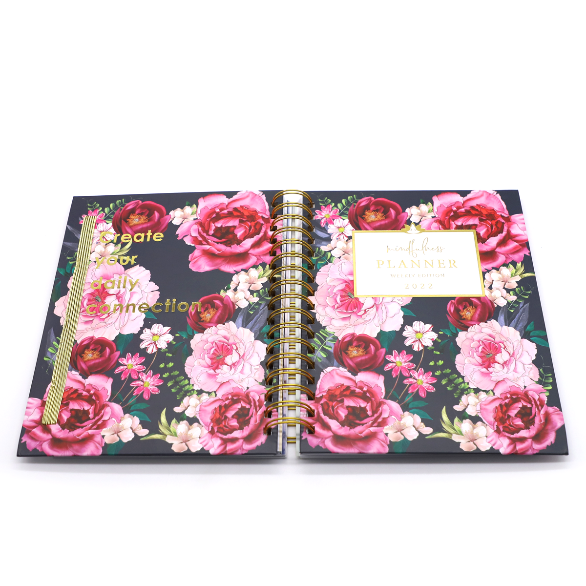 Офисные и школьные принадлежности, оптовая продажа, индивидуальные 2022 спиральные журналы, блокноты