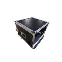 Pro 2-24U Space Push Door AMP Rack Flight Road Case à vendre
