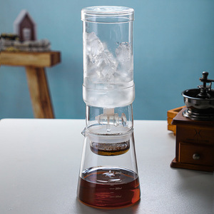 Ensemble de cafetière en verre borosilicaté <span class=keywords><strong>Cold</strong></span> <span class=keywords><strong>Brew</strong></span> Goutteur glacé <span class=keywords><strong>pour</strong></span> produit de café parfait - Product Image 2