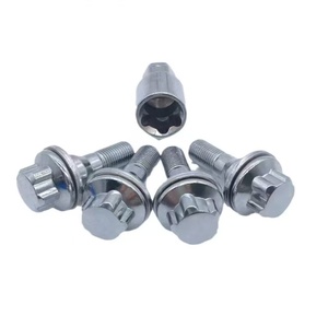 Vis de boulon de véhicule <span class=keywords><strong>Peugeot</strong></span> M12 * 1.25 boulon de verrouillage de roue en fer fileté pièces de roue de voiture - Product Image 5