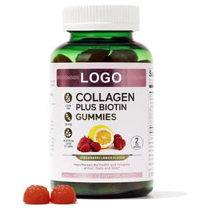 Gomitas de Colágeno OEM ODM de Fábrica GMP, Blanqueamiento de la Piel, Acné, Pecas, Piel Suave, Cabello, Apoyo Inmunológico para Adultos, Marca Privada, Cuidado de la Salud - Product Image 1