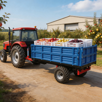 Remorque basculante agricole pour tracteur à vendre – Machine de déblaiement