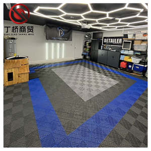 Dalles de Sol de <span class=keywords><strong>Garage</strong></span> en <span class=keywords><strong>PVC</strong></span> Emboîtables de 1,8 cm d'Épaisseur, Tapis de Sol Multifonction <span class=keywords><strong>pour</strong></span> Salle de Lavage Auto, Plaque de Sol <span class=keywords><strong>pour</strong></span> <span class=keywords><strong>Garage</strong></span> en Dropshipping - Product Image 6
