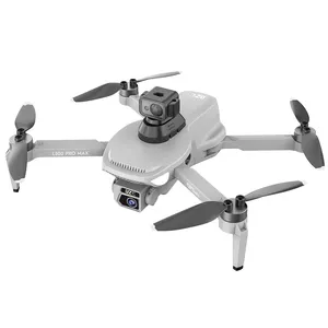 Drone L500 PRO MAX 4K, Quadcopter RC 1.2km Motor tanpa sikat 5G FPV dengan pembawa hambatan