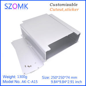 SZOMK di alta qualità AK-C-A15 custodia in alluminio estruso profilo in alluminio industriale profilo in alluminio industriale - Product Image 4