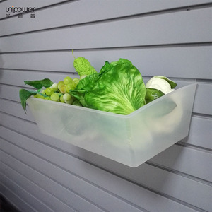 Ulipower Wall Mounted <b>Storage</b> Box Rectangle White Food <b>Container</b> For <b>Kitchen</b> Organization Large Size - Product Image 2