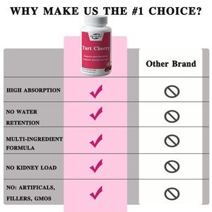 Vente chaude OEM - Personnalisable - Cerise acide - Soutien à la santé des articulations - Complément nutritionnel - Complément alimentaire - Product Image 4