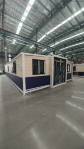 Maison conteneur en acier extensible 20x40 pieds, 2 chambres, cabine portable, cuisine, construction en panneaux sandwich, design moderne, hôtel, villa - Product Image 5