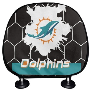 Sarung bantal mobil kustom 32 nflteam Fan kustom Chargers sarung bantal mobil kualitas tinggi penutup sandaran kepala kursi mobil - Product Image 3