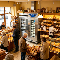 Armoire de Fermentation Professionnelle en Acier Inoxydable pour Pâte à Pain, 13 Plateaux, pour Boulangerie