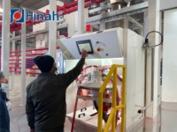 Pièces détachées automobiles Roues Radiateur Chauffage Convoyeur Tuyaux Rouleau Ligne de production E-coating
