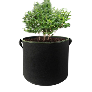Sacs <span class=keywords><strong>de</strong></span> culture extérieurs réutilisables en fibres végétales biodégradables, robustes, personnalisables, <span class=keywords><strong>de</strong></span> 1 à 100 gallons, avec poignées, à prix abordable - Product Image 5