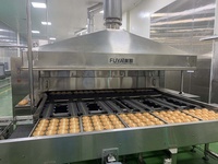 Four à pain à tunnel automatique 720 kg/h/chaîne de production de petits pains à hamburger