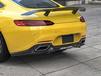 Diffuseur arrière en fibre de carbone de style PK de haute qualité Ver.2 adapté au kit carrosserie de mise à niveau Mercedes Benz AMG GT GTS