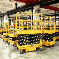 Plateforme de travail aérienne mobile à batterie pour la maintenance des sites et les travaux en hauteur en entrepôt