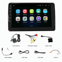 Autoradio Android 15 à fixation tableau de bord pour Toyota Yaris Vios 2017-2020 avec navigation GPS, lecteur multimédia MP3, lecteur vidéo et audio stéréo