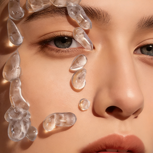 Rosenquarz Gesichts-Jade-Massageroller <span class=keywords><strong>Gua</strong></span> Sha Anti-Aging Akne-Behandlung Gesichtsroller-Set Verpackungsbox Beutel für den Heimgebrauch - Product Image 3