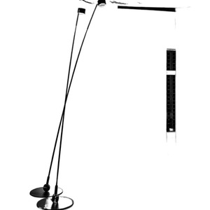 Lampadaire minimaliste moderne à source de lumière LED, lampe sur pied en métal pour salon, chambre à coucher, bureau, éclairage domestique de style nordique - Product Image 5