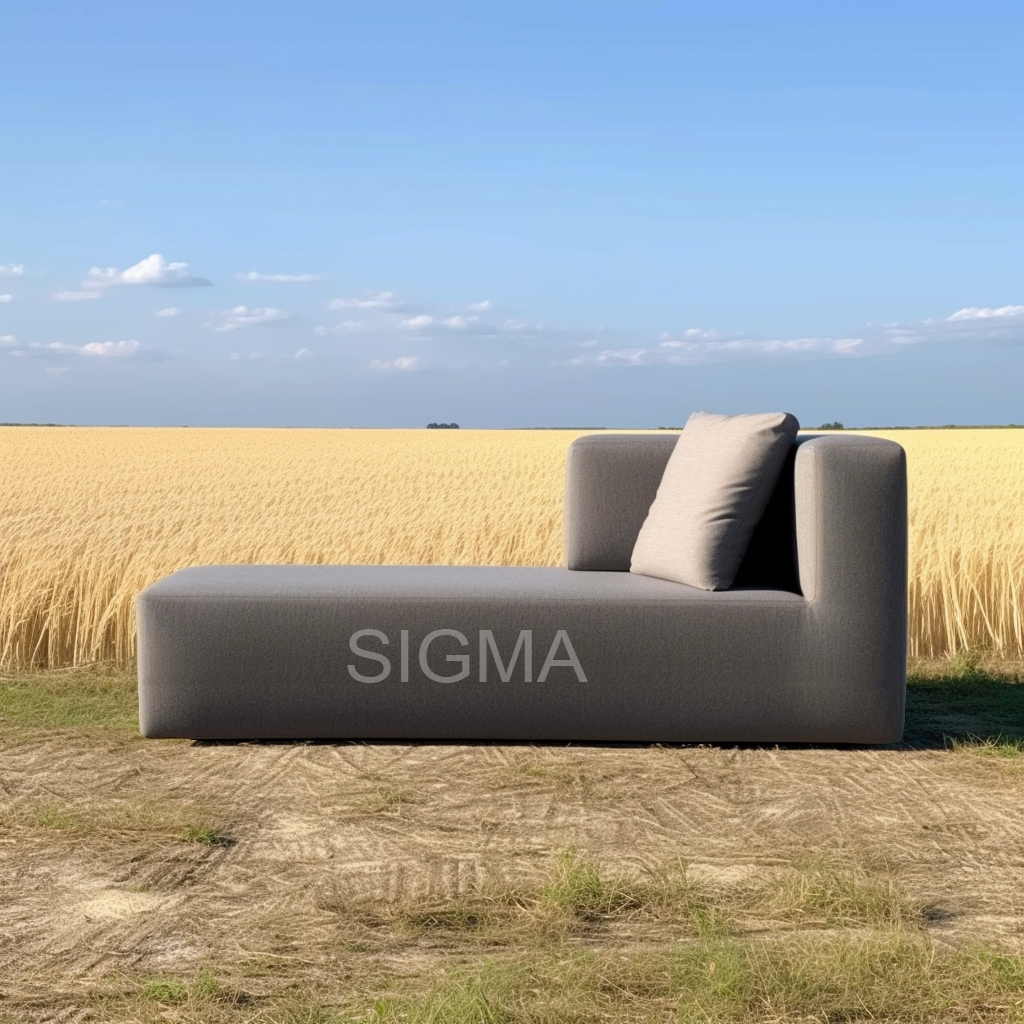 High quality outdoor lounge chair Modern garden furniture leisure daybed chaise