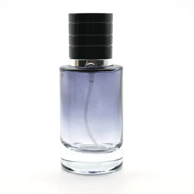 Spray de perfume com cilindro fino, garrafa de vidro vazia para perfume cilindro de névoa fina de 30ml/50ml/100ml
