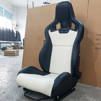 Sièges de course Recaro Sportster CS avec rail coulissant en cuir PVC, prix d'usine