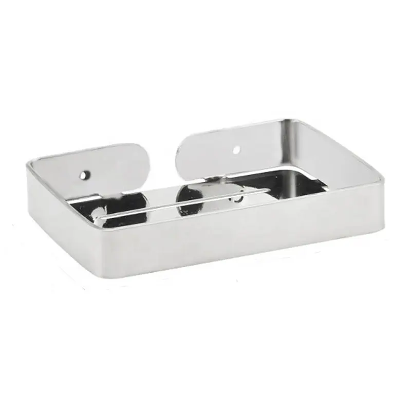 High quality punching stainless steel bath soap holder bar soap dish