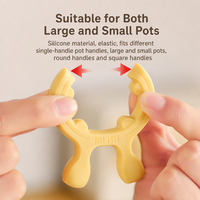 Repose-cuillère et support pour spatule en silicone, pour ustensiles de cuisine, anti-débordement pour casserole, gadget de cuisine, cadeau