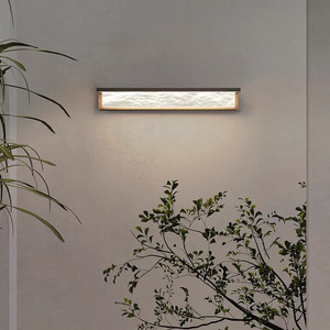 <b>Wall</b> Lamp Marble LED <b>Light</b> 32cm 60cm Natural Stone Minimalist Bedroom <b>Bedside</b> Lighting - Product Image 2