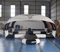 Piscine d'eau gonflable avec le toit détachable piscine gonflable avec couverture de tente