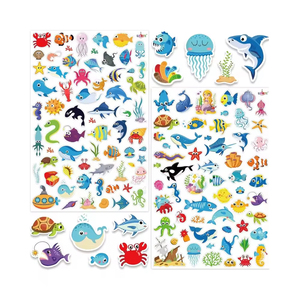 Autocollants en feuille de requin mignons en gros, imperméables, kawaii, logo OEM personnalisé, autocollants de voiture en 3D amovibles, cadeaux <span class=keywords><strong>pour</strong></span> enfants, bricolage - Product Image 6