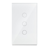 Interrupteur et prise murale intelligents Mvava 1 2 3 4 gangs avec panneau en verre, interrupteur intelligent Wifi Tuya, interrupteur mural Zigbee pour maison intelligente