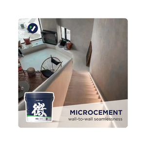Pintura Microrock, Revestimiento de Cemento sin Juntas, Diseño Duradero y Resistente a los Arañazos, Piso de <span class=keywords><strong>Microcemento</strong></span>, <span class=keywords><strong>Kit</strong></span> de <span class=keywords><strong>Microcemento</strong></span> - Product Image 3