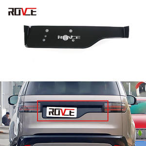 ROVCE, cubierta de matrícula trasera de <span class=keywords><strong>coche</strong></span>, soporte de Marco Exterior para Land Rover Discovery 5 L462 LR073232 LR5 2017-2018 - Product Image 1