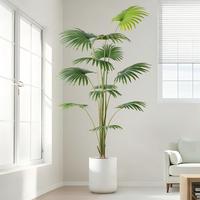 Palmier artificiel hautement réaliste, 5 tailles, toucher réel, plante en plastique pour la maison, le bureau, l'hôtel, les mariages, Noël, le Nouvel An