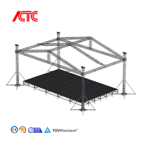 Structure d'exposition portable en alliage d'aluminium 389x389, montage facile