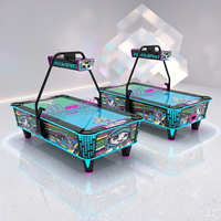 Table de hockey sur air commerciale à monnayeur, machine d'arcade à récompense par ticket, avec pointage électronique, certifiée CE, directement de l'usine