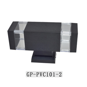 ไฟติดผนัง LED สำหรับภายนอกอาคาร ยี่ห้ออิคาวะ แบบสองหัว ทรงสี่เหลี่ยม วัสดุ PVC เหมาะสำหรับระเบียงและเฉลียง - Product Image 5