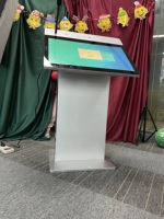 Équipement éducatif 27 pouces podium intelligent audio visuel iot pupitre intelligent