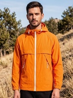 Veste bomber décontractée pour homme COOFANDY, légère, imperméable, coupe-vent, en toile tricotée, doublée de polaire 220g, fermeture éclair sur le devant, pour l'hiver