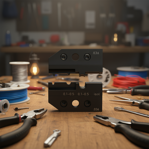 Matriz de crimpado para conectores aislados y no aislados de 0.1 a 0.5 mm, tamaño Isol .036 - Product Image 2