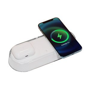 Tốt Nhất Bán 3-Trong-1 Không Dây Sạc Nhanh 15W Biểu Tượng Tùy Chỉnh RGB Đa Chức Năng iPhone 16 Đối Với Samsung Tương Thích Linh Hoạt Di Động - Product Image 6