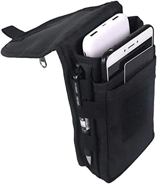 Men Phone Case Holster Cellphone Loop Holster Belt Waist Bag Running Pouch Travel Camping Bags for Samsung