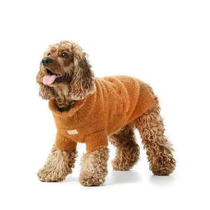 Classiques Mode Moderne Vêtements Pour Animaux. Pull d'hiver en nylon écologique WarmPet Pull à broderie confortable pour Noël - Product Image 6