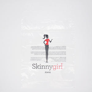 HIGH QUALITY BIODEGRADABLE LDPE FLAT ADHESIVE POLYBAG WATER SOLUBLE GARMENT PLASTIC BAG - Product Image 1