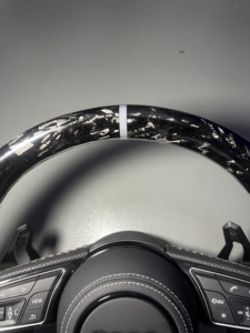 Volant sport personnalisé en cuir et fibre de carbone pour <span class=keywords><strong>Audi</strong></span> A3/A4/A5/A6/A7/A8/S3/S4/S5/RS3/<span class=keywords><strong>RS5</strong></span>/B8/B5/B9/A1 Plug & Play - Product Image 3
