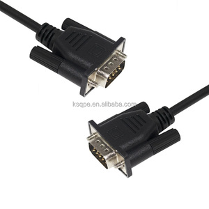 كابل شريطي مسطح رمادي اللون DB9 9Pin ذكر إلى أنثى IDC 2651 1.27 مم - Product Image 2