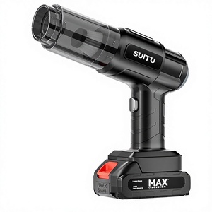 Portable Cordless Handheld <strong>Car</strong> <strong>Vacuum</strong> <strong>Cleaner</strong> Black 0.4L Capacity USB Rechargeable 5-Section Battery for <strong>Car</strong> Home Outdoor Garage - Product Image 1