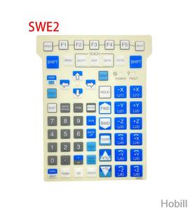 En stock, neuf, Film de clavier pour teach pendant de robot industriel FANUC, référence 2518, compatible MHE2 SWE2 AWE2 GNE2 - Product Image 2
