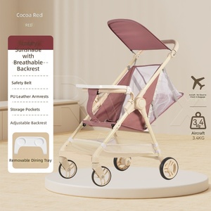 <span class=keywords><strong>Carrito</strong></span> de Viaje Plegable para Bebés, Tipo <span class=keywords><strong>Sombrilla</strong></span>, con Empuje Manual, Herramienta de Caminata para Niños, Cochecito Compacto para Bebés - Product Image 6