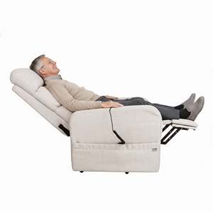 Sillón Reclinable Eléctrico, Sillón Reclinable Ortopédico, Sillón Elevador Beige PEPE P40028 - Product Image 4